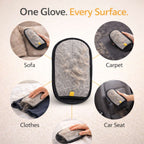 FurEase Pet Hair Removal Gloves – Gentle Grooming & Cleaning (Pack of 2)